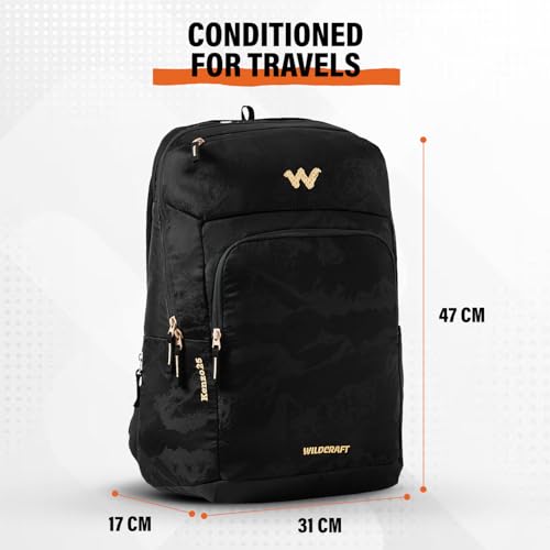 Wildcraft Kenzo 25 Water Resistant Backpack for Men & Women - Blue | Unisex Backpack for Office Use & Travel | Waterproof Laptop Backpack - Image 5