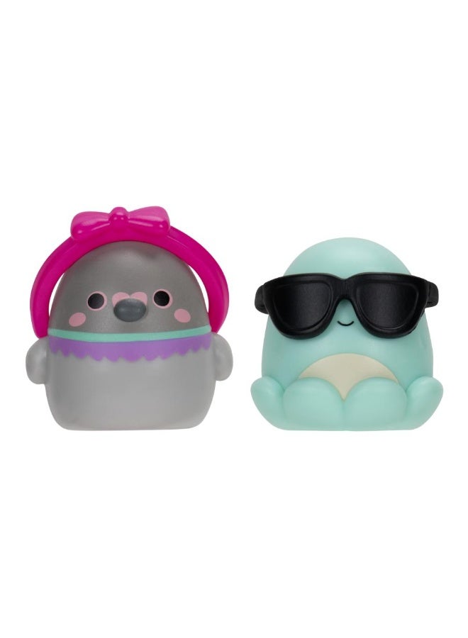 Squishmallows Squish-A-Longs By Squishmallows 8 Pack (Style 1- W2) - (8) 1” Mini-Squish With (2) Accessories, (1) Ring, And A Collector’S Guide - Collect, Trade, & Play - Image 3