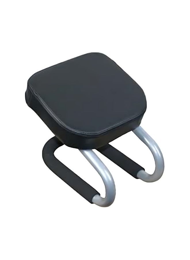 Relax Smart Prostration Chair is a Prayer Chair for Muslims - Comfort and Support During Prayer, Padded Leather Seat Handcrafted, Ergonomic Design for Comfortable Prayer Position, Meditation Stool Mindfulness Prayer Kneeling Stool Sujoud Chair with Anti-slip Cover, Black, 25x28x22.5cm - Image 1