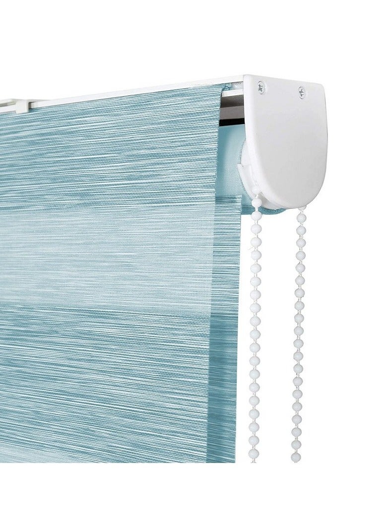 Home Gallery Zebra Blinds for Windows 140*200 cm light Blue - Image 3