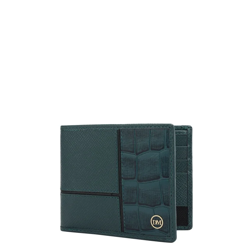 Da Milano Octane Octane Bifold Leather Mens Wallet for Men | Best Price UAE