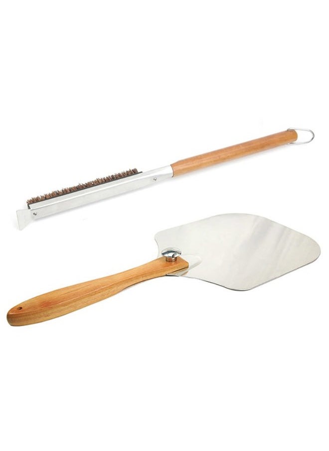 Pizzacraft Pizzacraft Pizza Oven Accessories/Folding Peel & Stone Brush -  - Image 1
