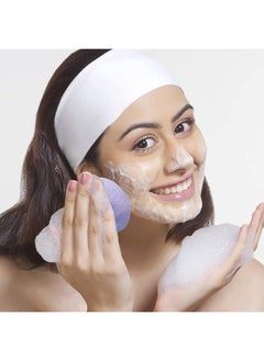Linkidea 6 Pack Konjac Facial Sponges, Gentle Face & Body Scrubber for Deep Cleansing and Exfoliating, Washing Puff for Makeup, Shower  - Image 5