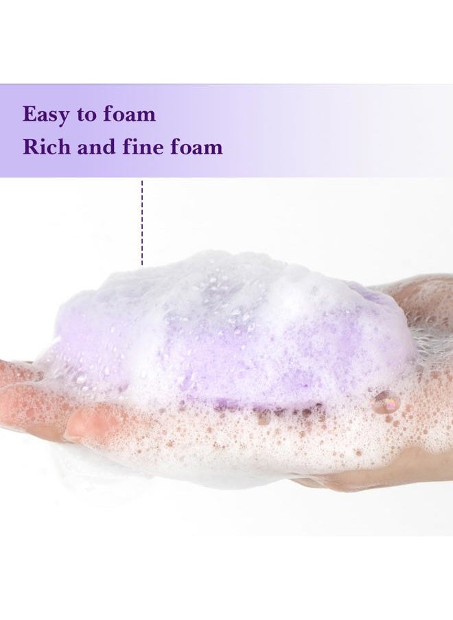 Linkidea 6 Pack Konjac Facial Sponges, Gentle Face & Body Scrubber for Deep Cleansing and Exfoliating, Washing Puff for Makeup, Shower  - Image 4