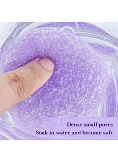 Linkidea 6 Pack Konjac Facial Sponges, Gentle Face & Body Scrubber for Deep Cleansing and Exfoliating, Washing Puff for Makeup, Shower  - Image 3