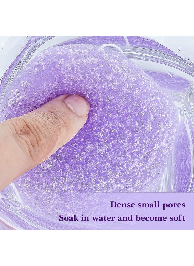 Linkidea 6 Pack Konjac Facial Sponges, Gentle Face & Body Scrubber for Deep Cleansing and Exfoliating, Washing Puff for Makeup, Shower  - Image 3