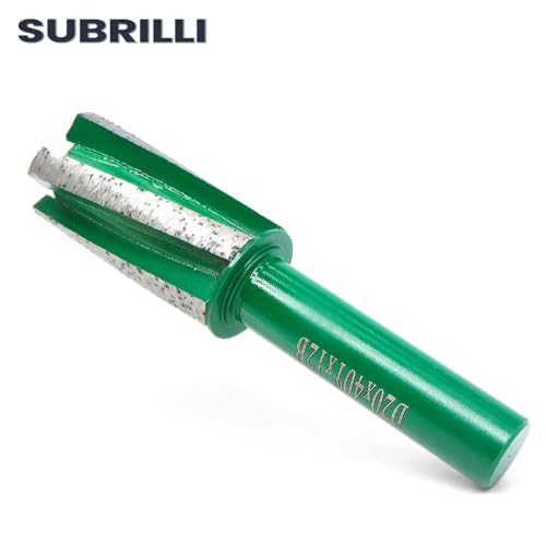 SUBRILLI Diamond CNC Router Bit D20mm Finger Milling Bit for Cutting Stone Granite Quartz Marble - Image 3