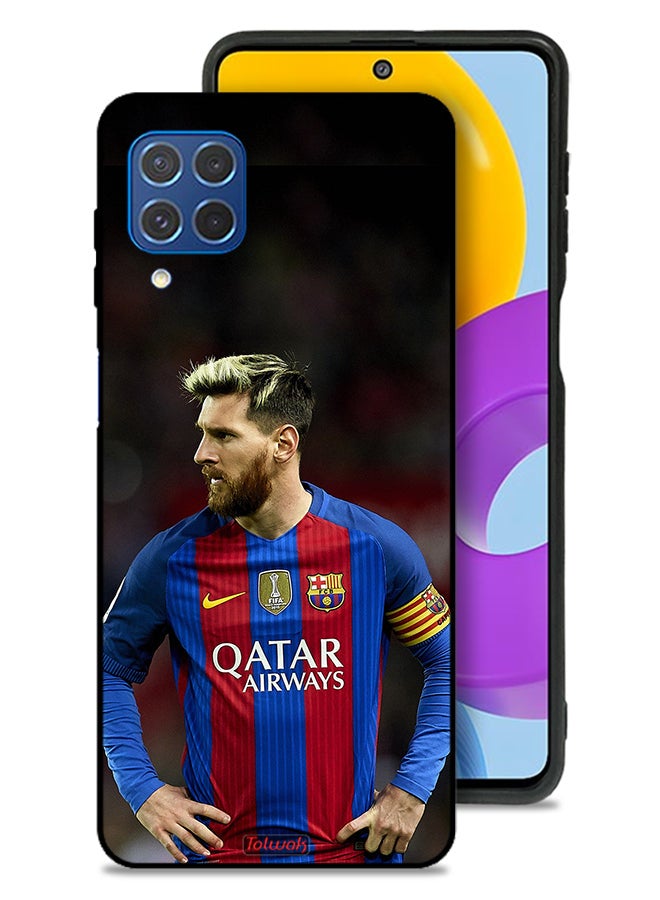 Tolwak Samsung Galaxy F62 Protective Case Cover Messi Barcelona  - Image 1