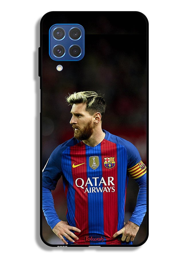 Tolwak Samsung Galaxy F62 Protective Case Cover Messi Barcelona  - Image 2