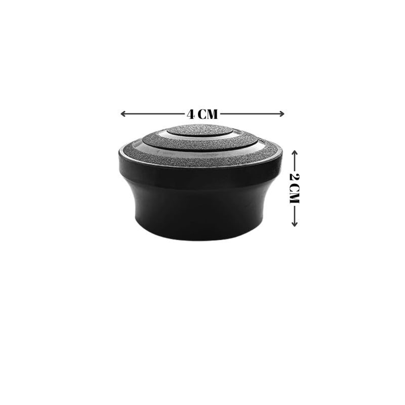 THE COOK HOUSE Plastic Knob for Hot Pot Lid Set of 5 | Pan Lid Replacement Knob | Holding Handle Cover for Cookware Lid | Ideal for Glass Steel Ceramic Lid - Image 2