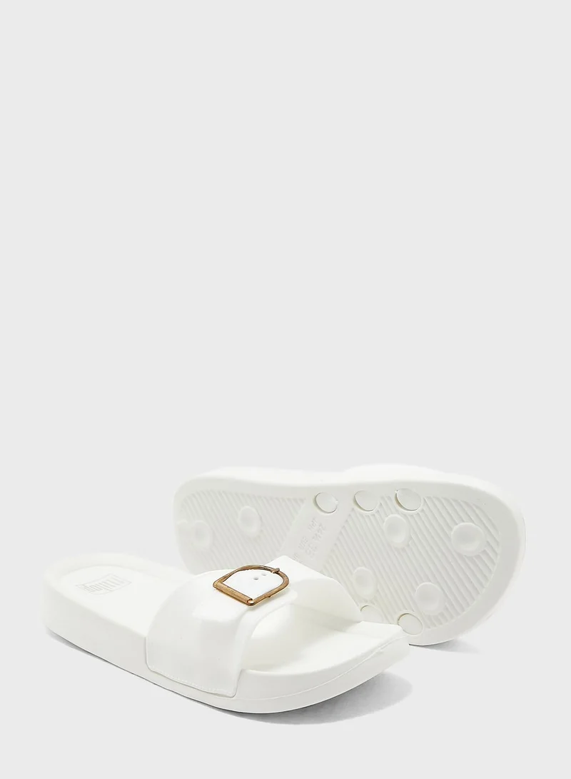 Ginger Buckle Detail Slides