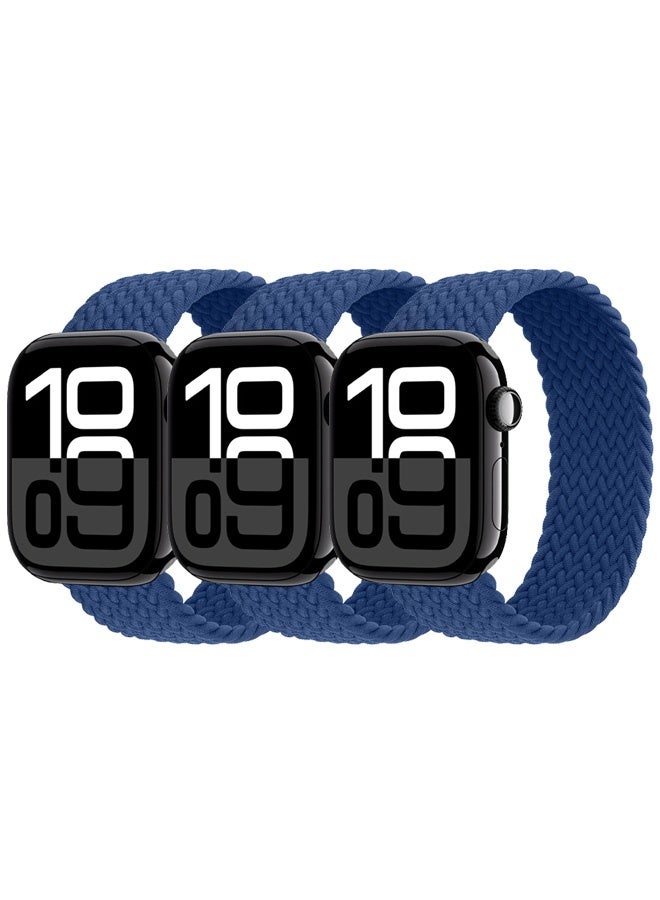 Braided Nylon Solo Loop Band 42mm 44mm 45mm 49mm Wrist Size 135-140mm Compatible with Apple Watch iWatch series 10/Ultra/9/8/7/6/SE/5/4/3/2/1 - Image 2