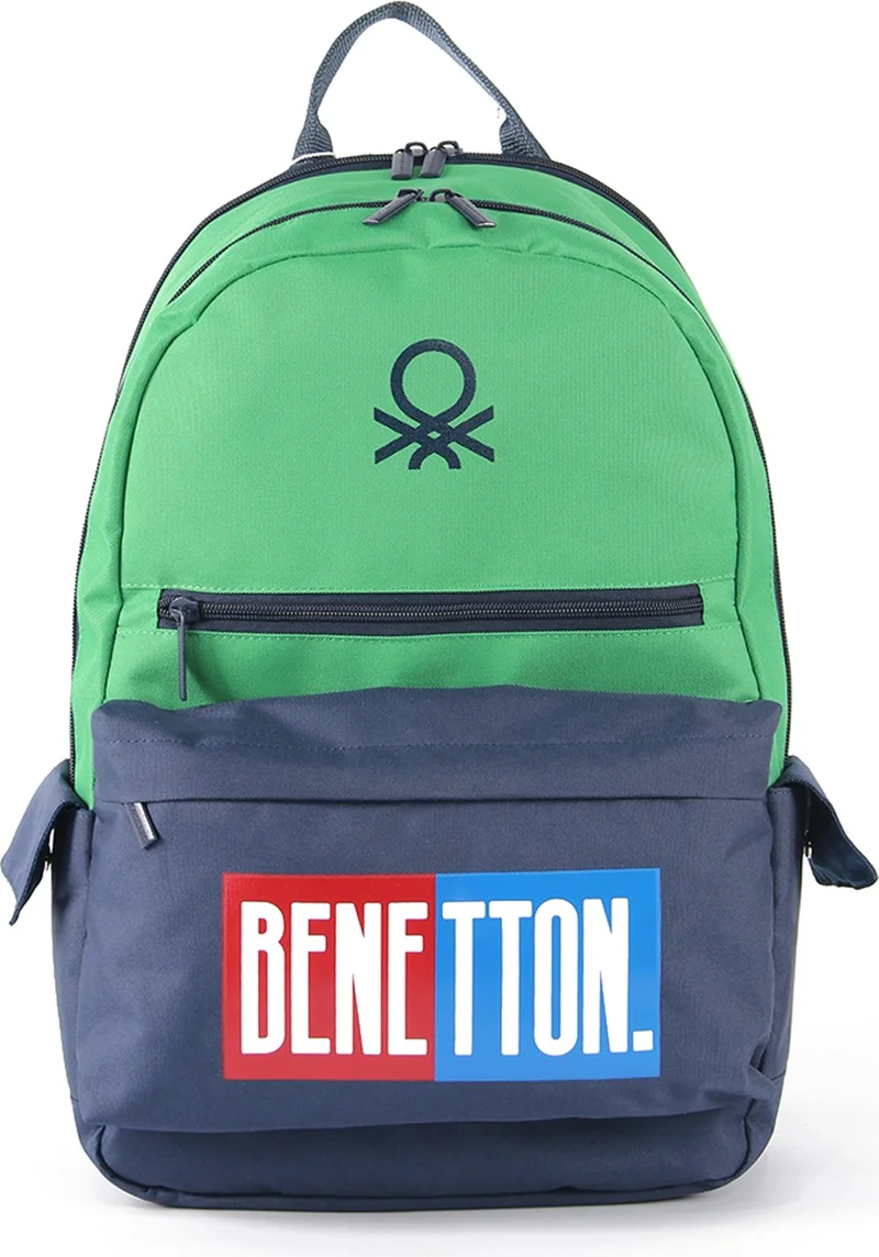 يونايتد كولورز أوف بينتيون . Double Compartment Backpack 03785