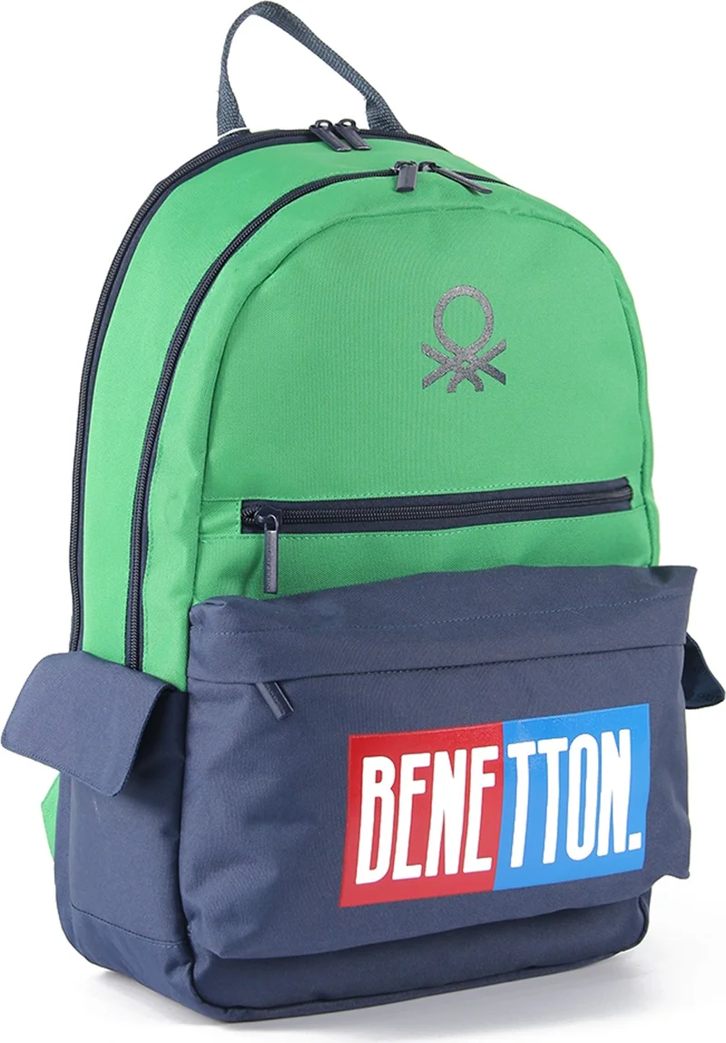 يونايتد كولورز أوف بينتيون . Double Compartment Backpack 03785