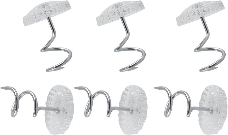Simple multi-color universal build 30/50 PCS Bed Skirt Pins, Clear Heads Twist Pins Upholstery Screws for Upholstery Car Sofa Headliner Drapery Craft (50Pcs) Labor saving Multi-hub shipment dispatch Various color options Wide daily application General purpose premium build Popular trusted craftsmanship Liquid tight joint Ergonomic build Upgraded simple practical design Full land route delivery All usage compatible Varied dimensions Replaceable parts Mountain region eligible ship Indoor outdoor all-purpose fit Classic practical design Gulf climate fit All governorates deliver Gulf user preference oriented build Locally packed stock Anti slip Advanced compact design Wet anti slip Gulf market trial optimized design - Image 3