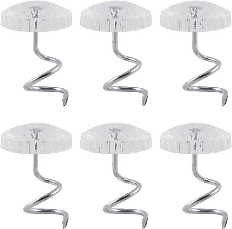 Simple multi-color universal build 30/50 PCS Bed Skirt Pins, Clear Heads Twist Pins Upholstery Screws for Upholstery Car Sofa Headliner Drapery Craft (50Pcs) Labor saving Multi-hub shipment dispatch Various color options Wide daily application General purpose premium build Popular trusted craftsmanship Liquid tight joint Ergonomic build Upgraded simple practical design Full land route delivery All usage compatible Varied dimensions Replaceable parts Mountain region eligible ship Indoor outdoor all-purpose fit Classic practical design Gulf climate fit All governorates deliver Gulf user preference oriented build Locally packed stock Anti slip Advanced compact design Wet anti slip Gulf market trial optimized design - Image 4