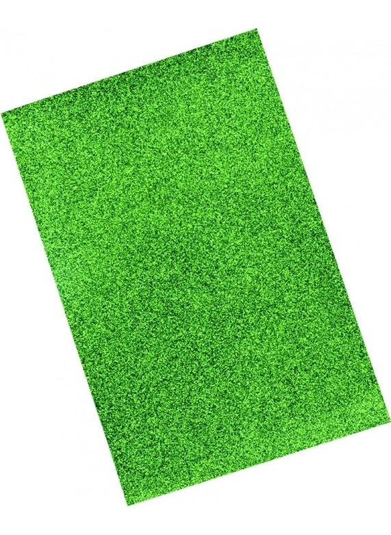 Bafix Eva Glitter 2.0 MM 50X70 Cm Green 10 Pieces (1 Pack of 10 Pieces) 