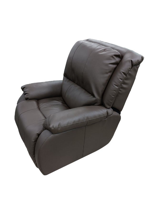 iMassage Elegant and Practical Design Auto Leg Lift Leather Chair Brown 102 x 92 x 98 cm AM-2030 - Image 3