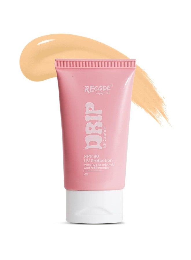 recode For All Skin Drip BB Cream 02 Medium Spf 50 -Everyday Makeup- 30G - Image 2