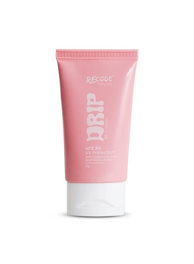 recode For All Skin Drip BB Cream 02 Medium Spf 50 -Everyday Makeup- 30G - Image 5