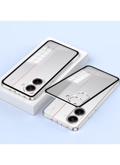 General phone case is compatible with Poco X7 Pro & Redmi Turbo 4 5G, metal frame + PC matte surface back cover  - Image 1