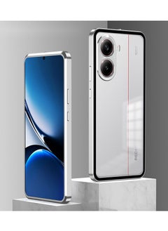 General phone case is compatible with Poco X7 Pro & Redmi Turbo 4 5G, metal frame + PC matte surface back cover  - Image 2