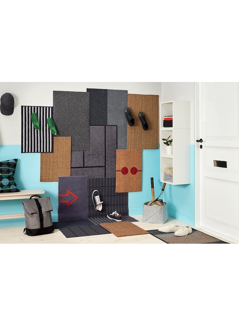 Selecto Hub Door Mat, Natural, Perfect for Entryway, Hand-woven Rug, 50 x 80 cm - Image 4