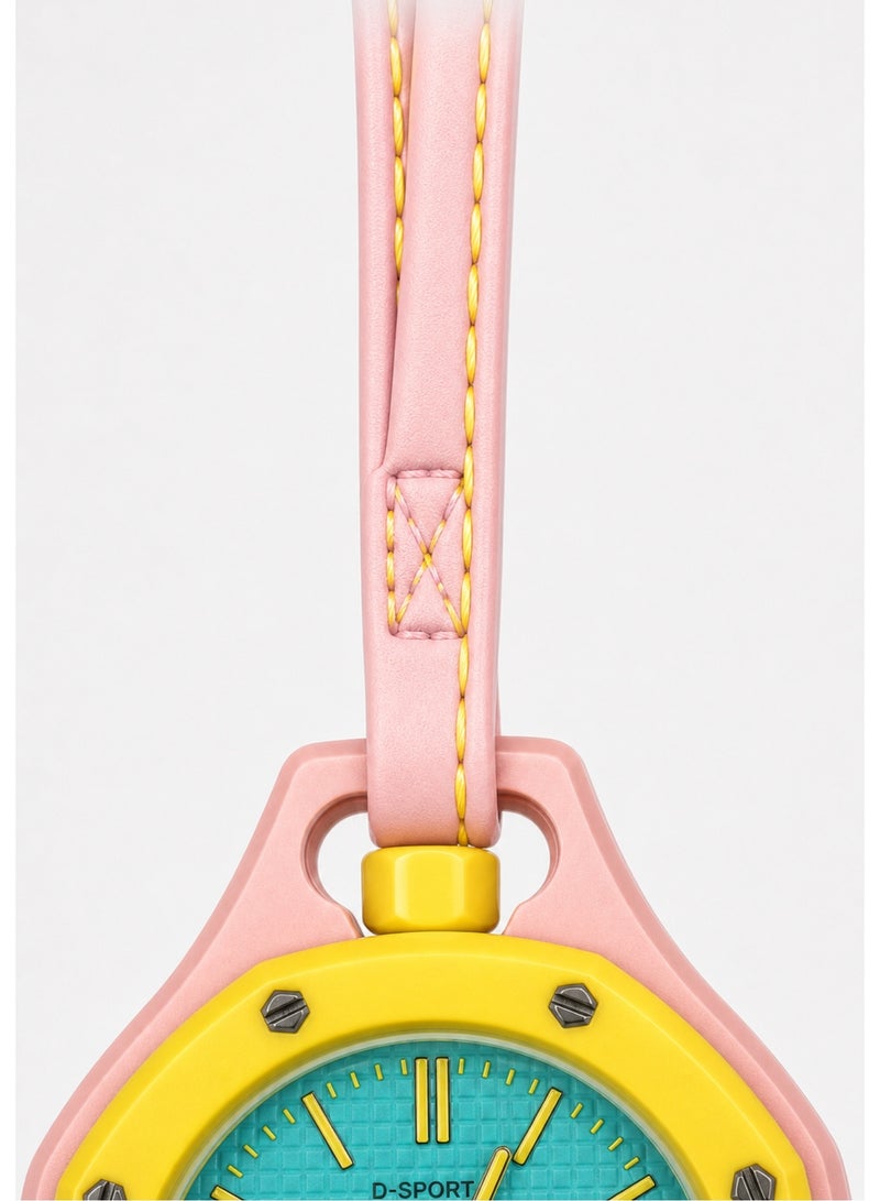 Trendy Fashion Pendant Watch | Iconic Design & Vibrant Colors for a Modern Look - Image 3