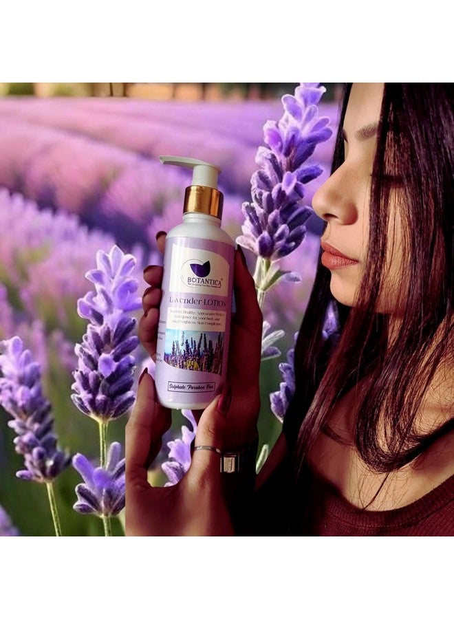 BOTANTICA Lavender Moisturizing Body Lotion With Germ Shield| Infused With Lavender Oil| Daily Use Hand & Body Lotion With Natural Floral Extracts For man and Women| - Image 2