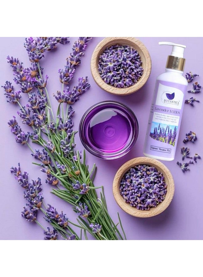 BOTANTICA Lavender Moisturizing Body Lotion With Germ Shield| Infused With Lavender Oil| Daily Use Hand & Body Lotion With Natural Floral Extracts For man and Women| - Image 4