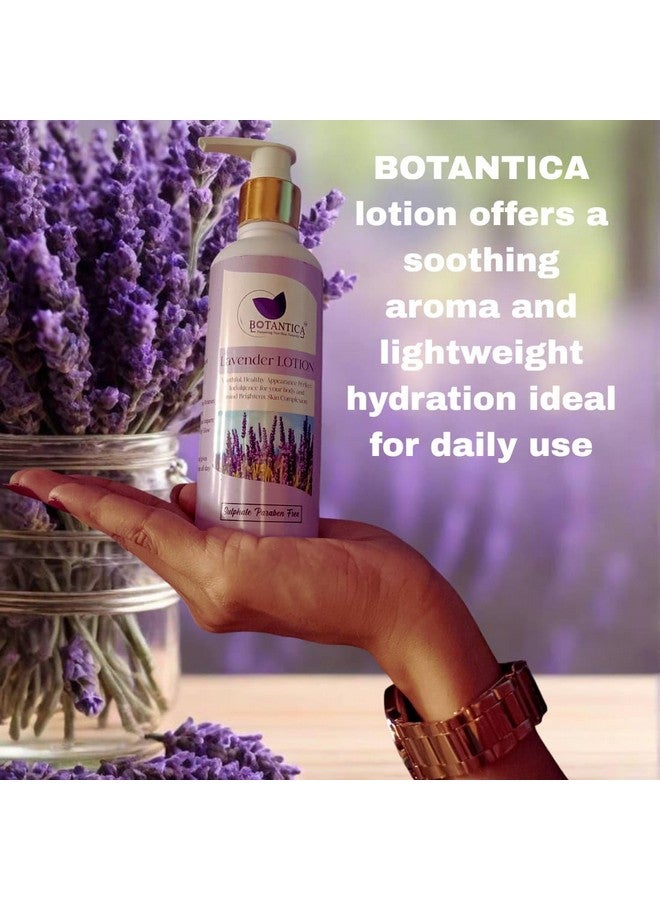 BOTANTICA Lavender Moisturizing Body Lotion With Germ Shield| Infused With Lavender Oil| Daily Use Hand & Body Lotion With Natural Floral Extracts For man and Women| - Image 3