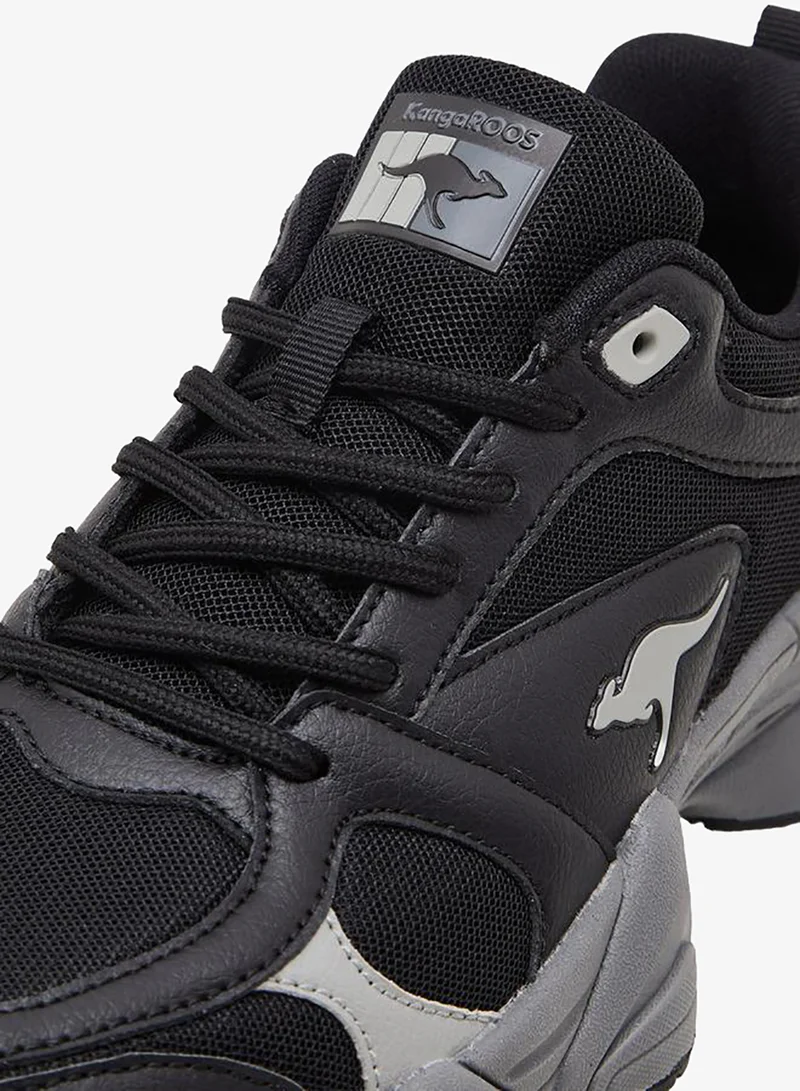 Kangaroos BLACK Women Lace-Up Sports Shoes for Women | Best Price UAE