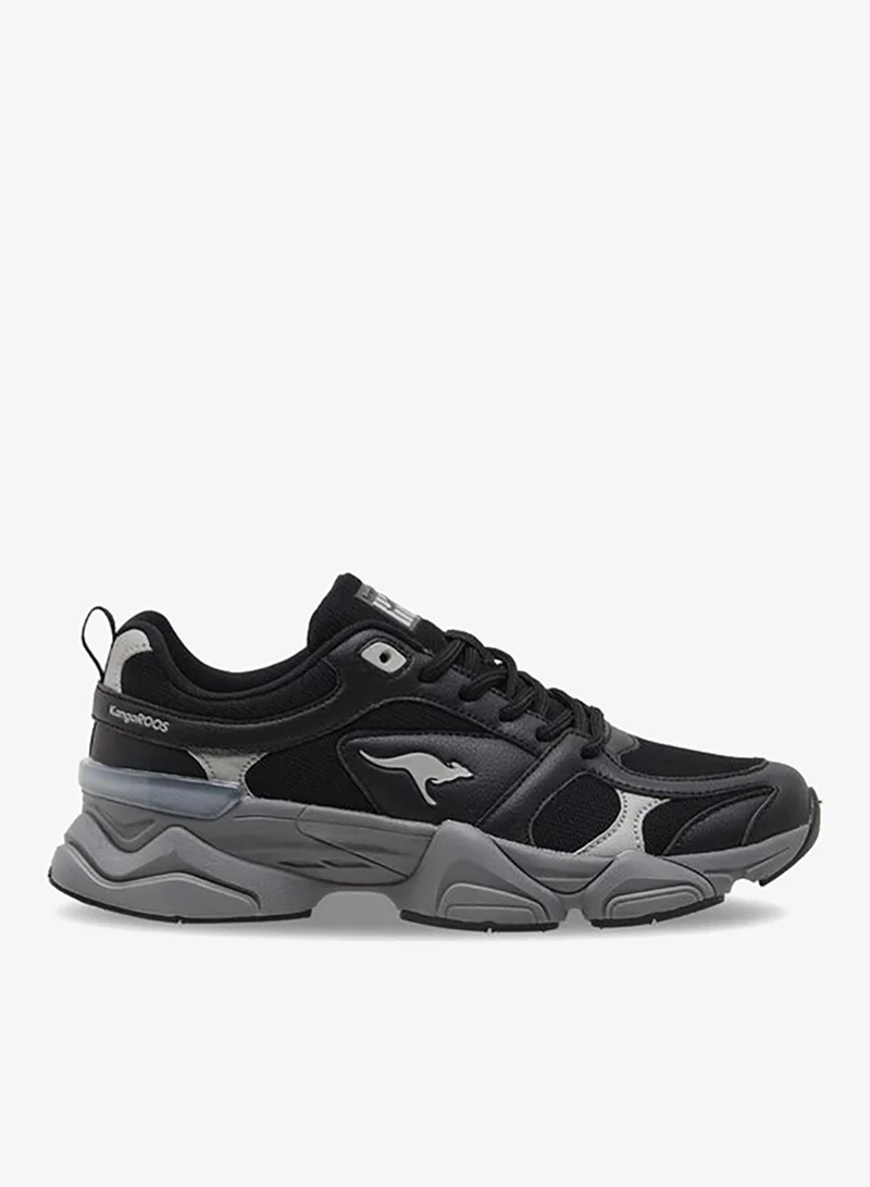 Kangaroos BLACK Women Lace-Up Sports Shoes for Women | Best Price UAE
