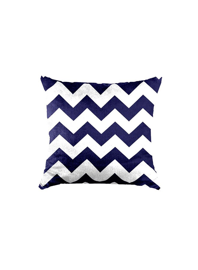 RIZARIES SuperSoft Navy Blue & White Chevron