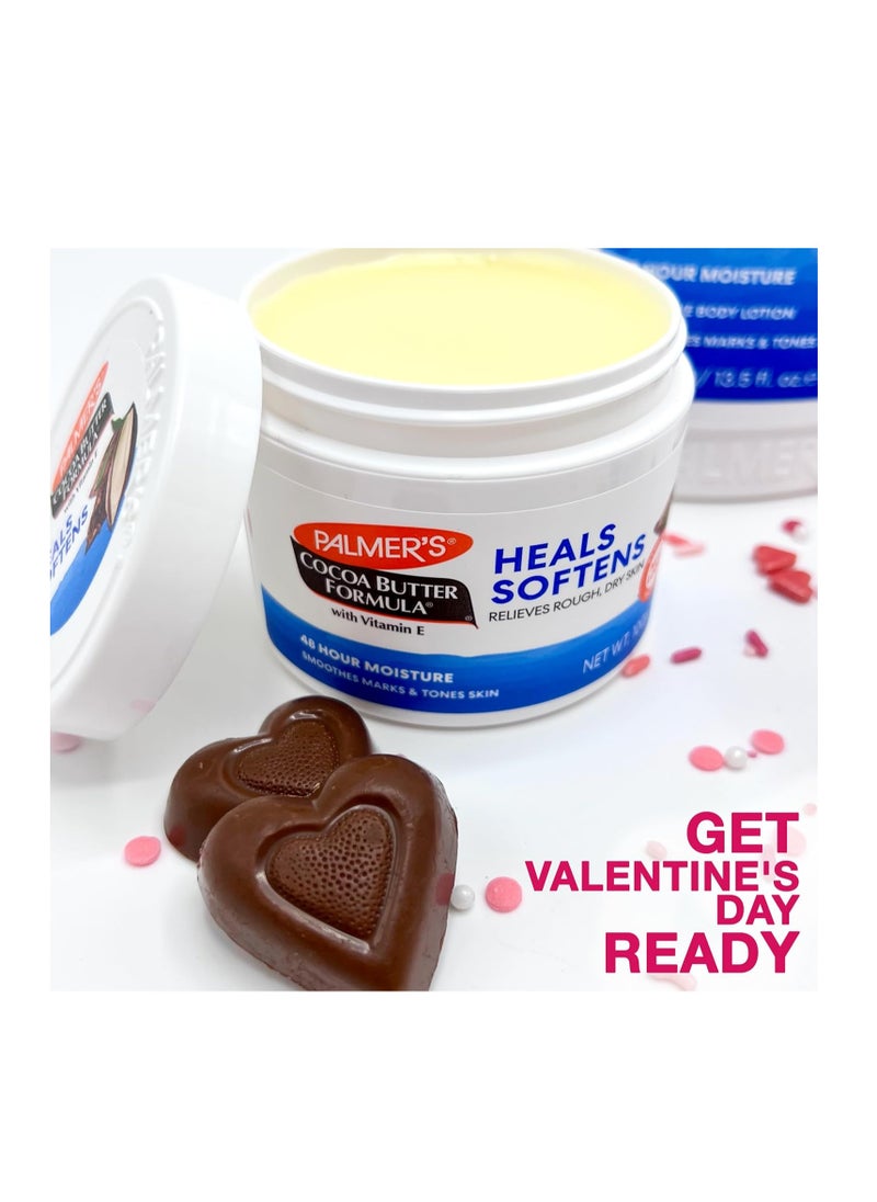 PALMER'S Palmer's Cocoa Butter Formula Daily Skin Therapy Solid Lotion with Vitamin E, Body Moisturizer for Extremely Dry Skin, Softens and Soothes, 7.25 Ounces, (Pack of 1)  - Image 2