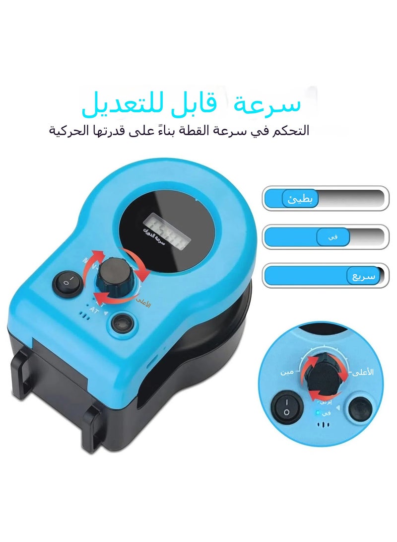 جهاز سير قطط قابل للتعديل مع ميزة السرعة - لعبة قطط متحركة مع أصوات فئران محاكاة للحفاظ على نشاط قطتك وإبقائها مستمتعة - Image 4