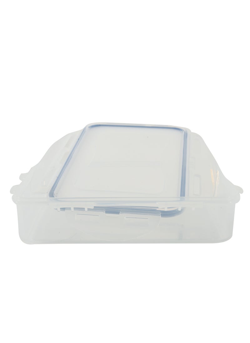 LOCK & LOCK - LocknLock 800ml  Rectangular  Airtight Food Storage Container- BPA-Free, Microwave, Freezer, and Dishwasher Safe - Image 1