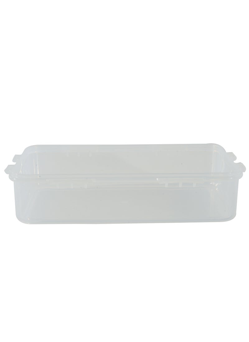 LOCK & LOCK - LocknLock 800ml  Rectangular  Airtight Food Storage Container- BPA-Free, Microwave, Freezer, and Dishwasher Safe - Image 1