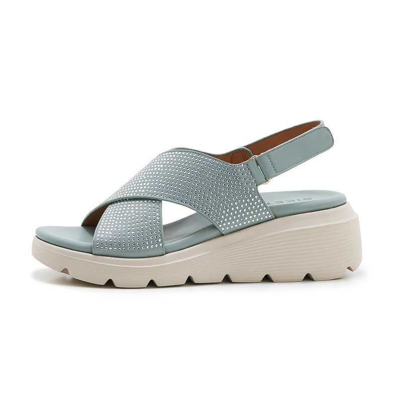 950-7 New Model 2026 Thick-Soled Sandals, Lightweight, Non-Slip, Comfortable, Casual Sports Velcro Women'S Shoes, Dropshipping Available - Image 1