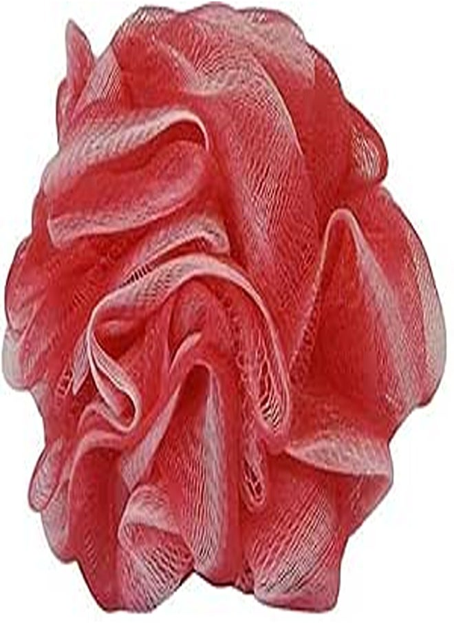 Generic Set of 2 Bathing WE48-0091 Loofahs - Red 