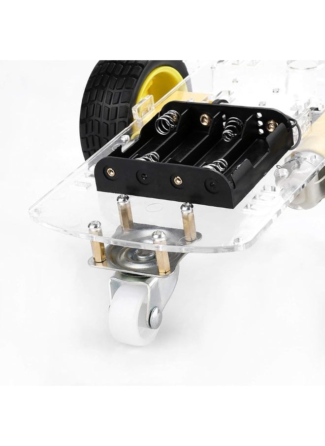EMOZNY - EMO Smart Robot Car Chassis Kit with Motors Speed Encoder and Battery Box for DIY - Image 1