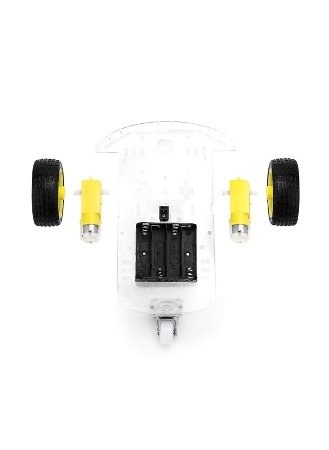 EMOZNY - EMO Smart Robot Car Chassis Kit with Motors Speed Encoder and Battery Box for DIY - Image 1