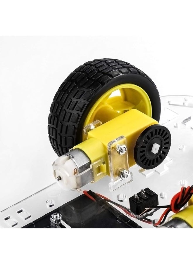 EMOZNY - EMO Smart Robot Car Chassis Kit with Motors Speed Encoder and Battery Box for DIY - Image 1