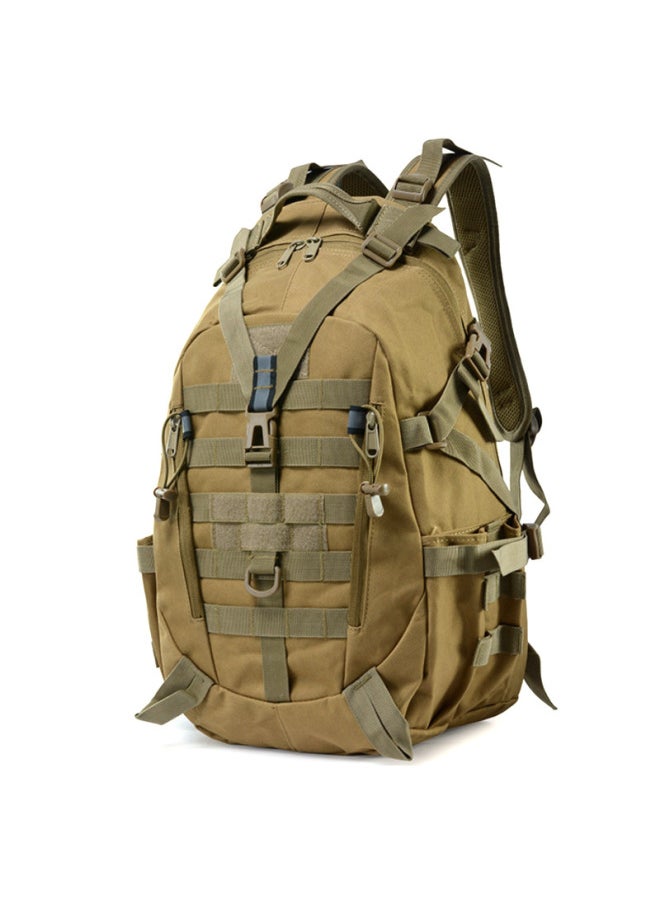 Generic - Men's Camouflage Hiking Backpack Outdoor Travel Camping Sport Dual-shoulder Bag Tactical Military Style Rugged Durable-Color:Jungle-Capacity:20-35L - Image 1