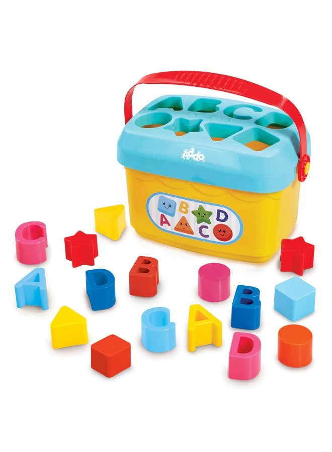 Addo Little Lot My 1st Shape Sorting Bucket - Image 1