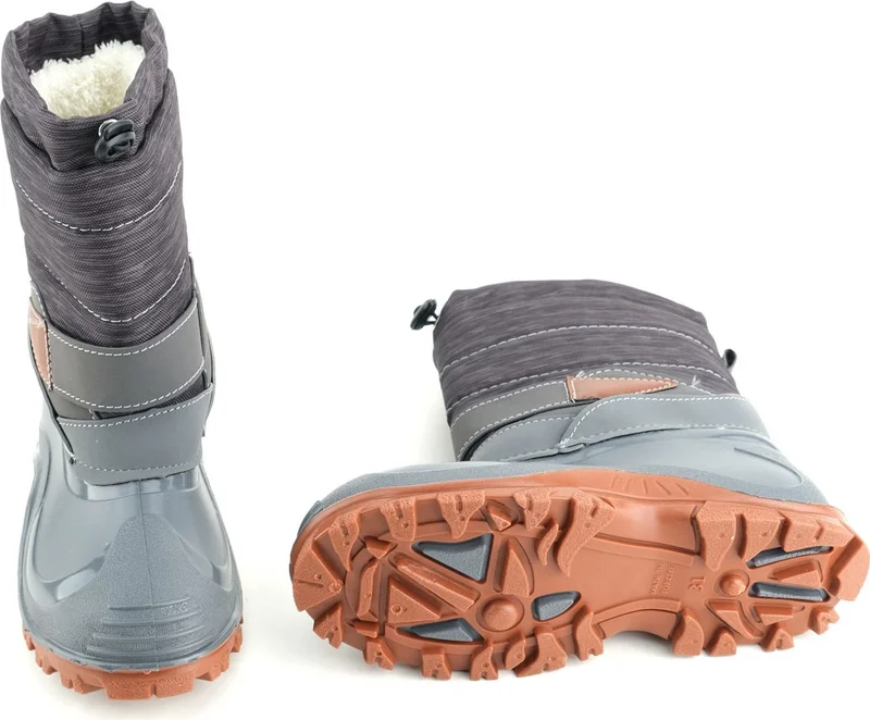 Gezer Winter Boy's Plush Inner Waterproof Snow Boots