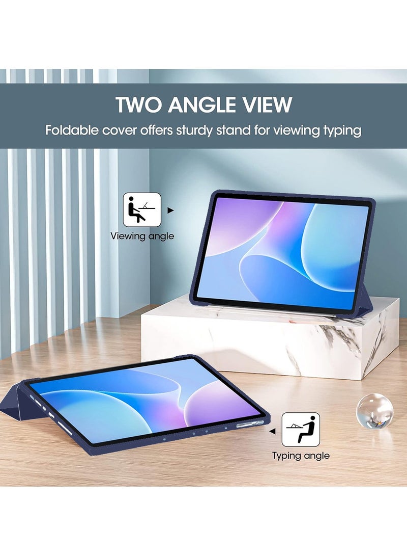 general 2026 Infinix XPAD30E (X1102B) 11 inch flat three fold protective cover TPU all inclusive soft shell magnetic sleep bracket leather cover - Image 2