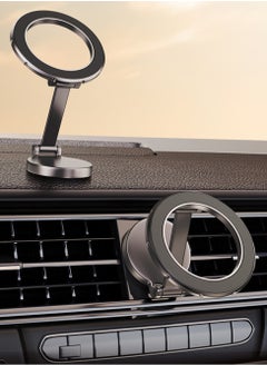 CoomBe Magsafe Car Mount, Magnetic Phone Holder for Car Compatible with iPhone 15 Pro Max/iPhone 15 Plus/14/13/12 Series Grey  - Image 3
