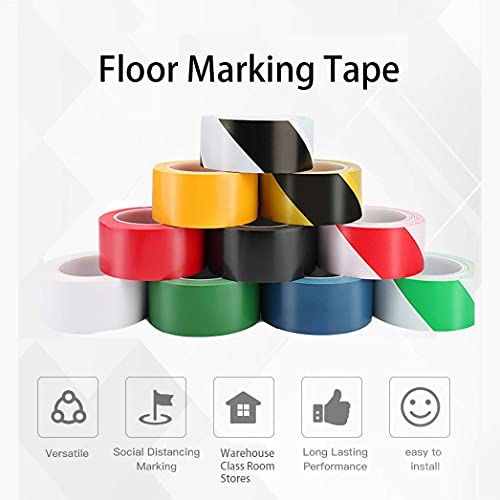 APT Advanced Polymer Tape APT, Multi Color Marking Tape, Premium Safety Marking and Dance Floor Splicing Tape, 6 mil Thick (Yellow, 5 Roll) - Image 2