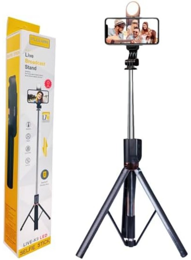 plokama Plokama Bluetooth Selfie Stick K9 ZDF09E8DF2AF71C9ABC27Z